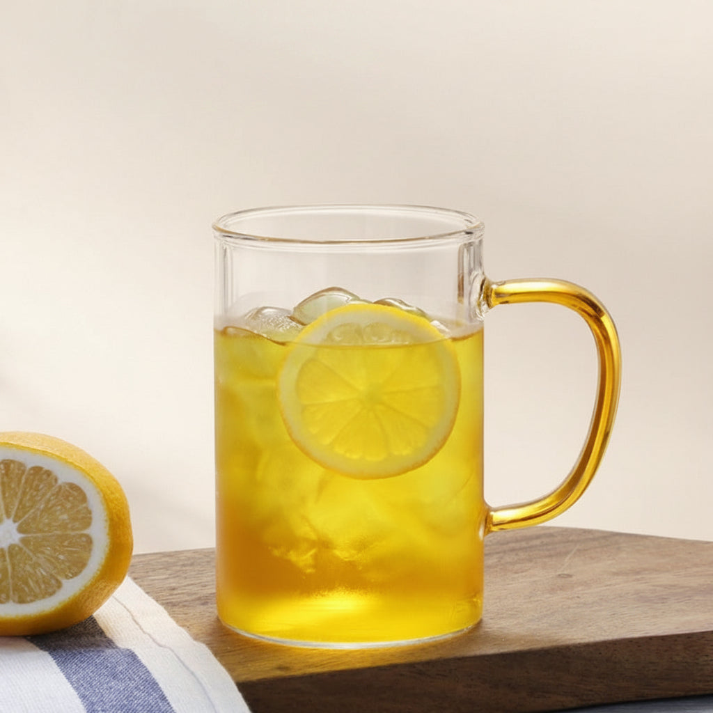 Glass Handle Heat-Resistant Cup