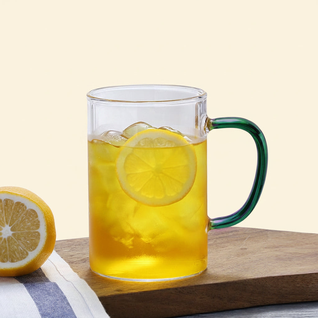 Glass Handle Heat-Resistant Cup