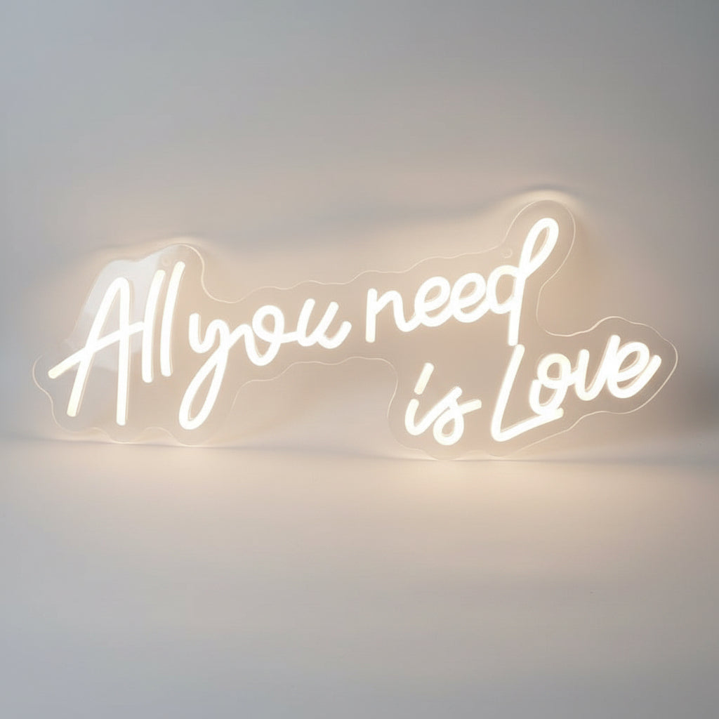 All You Need is Love LED Neon Sign