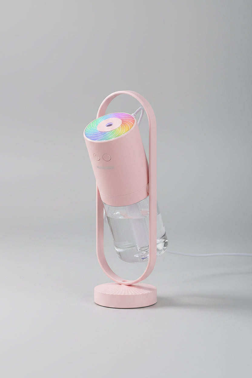 Mini Humidifier with Projection Night Light