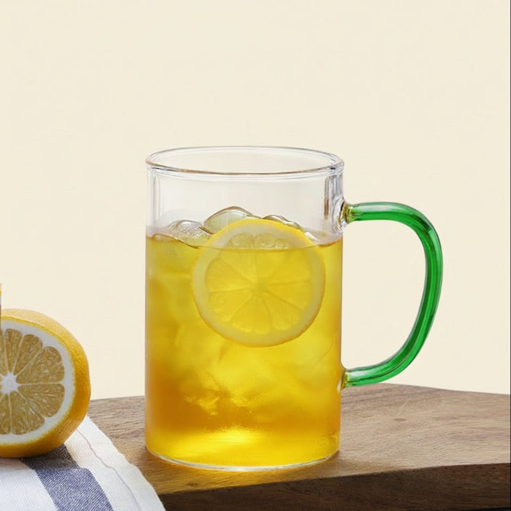 Glass Handle Heat-Resistant Cup