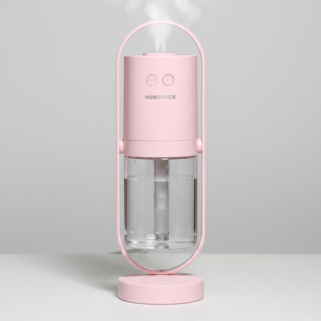 Mini Humidifier with Projection Night Light