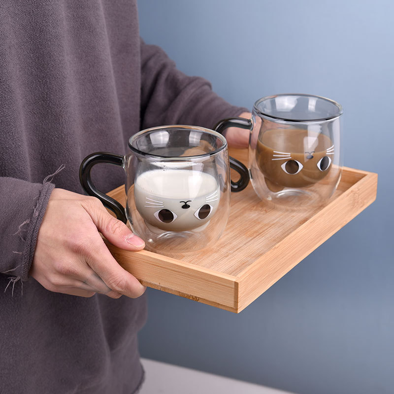Cat Glass Mug