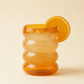 Wavy Heat-Resistant Glass Cup