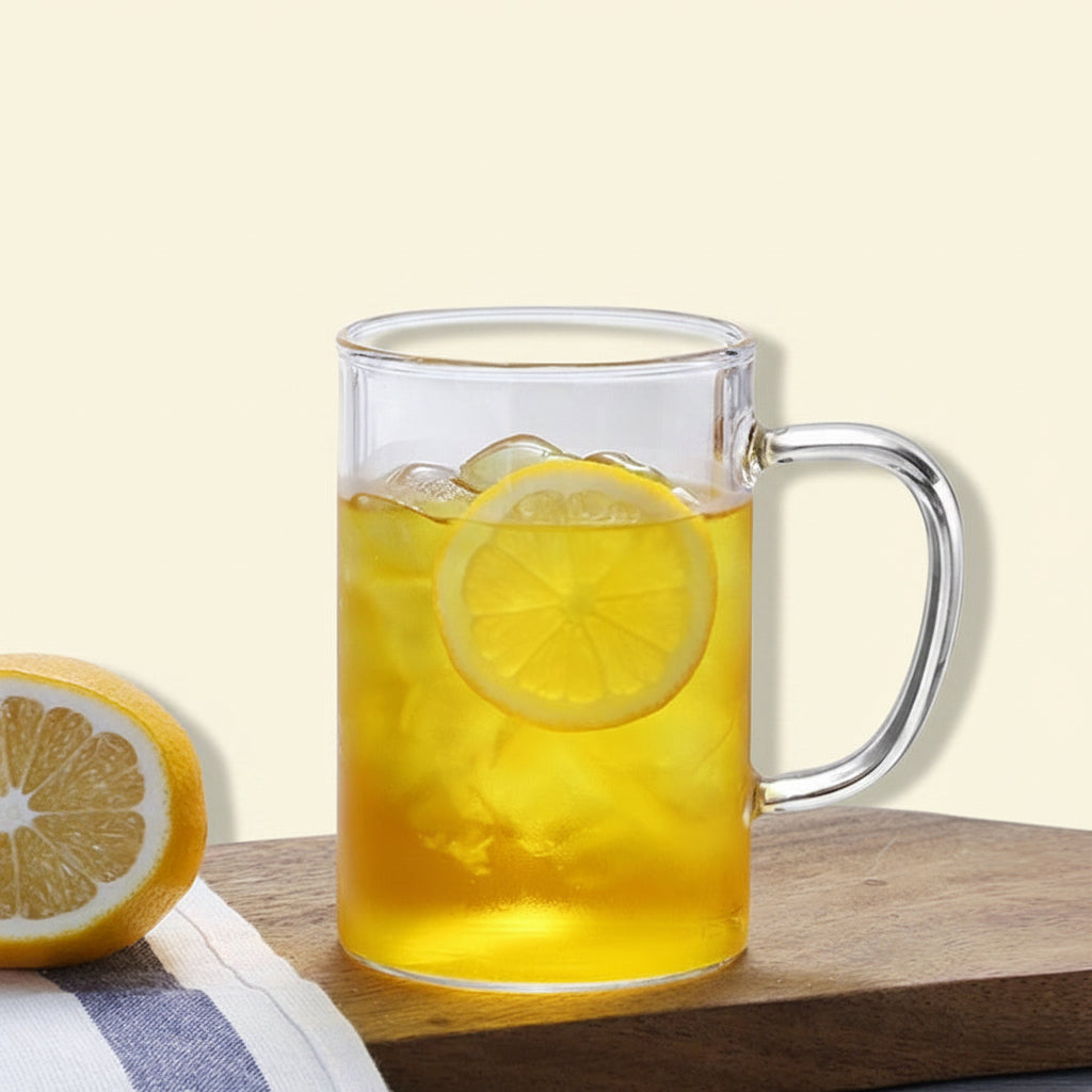Glass Handle Heat-Resistant Cup
